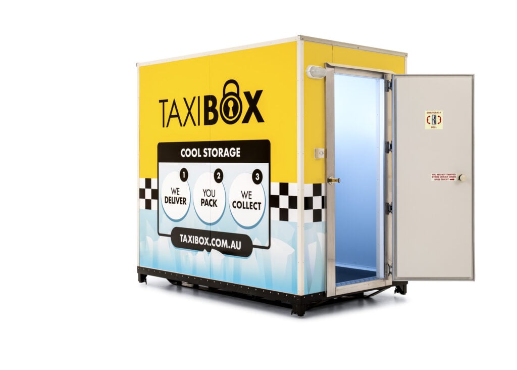 TAXIBOX Cool Storage solutions for your next event