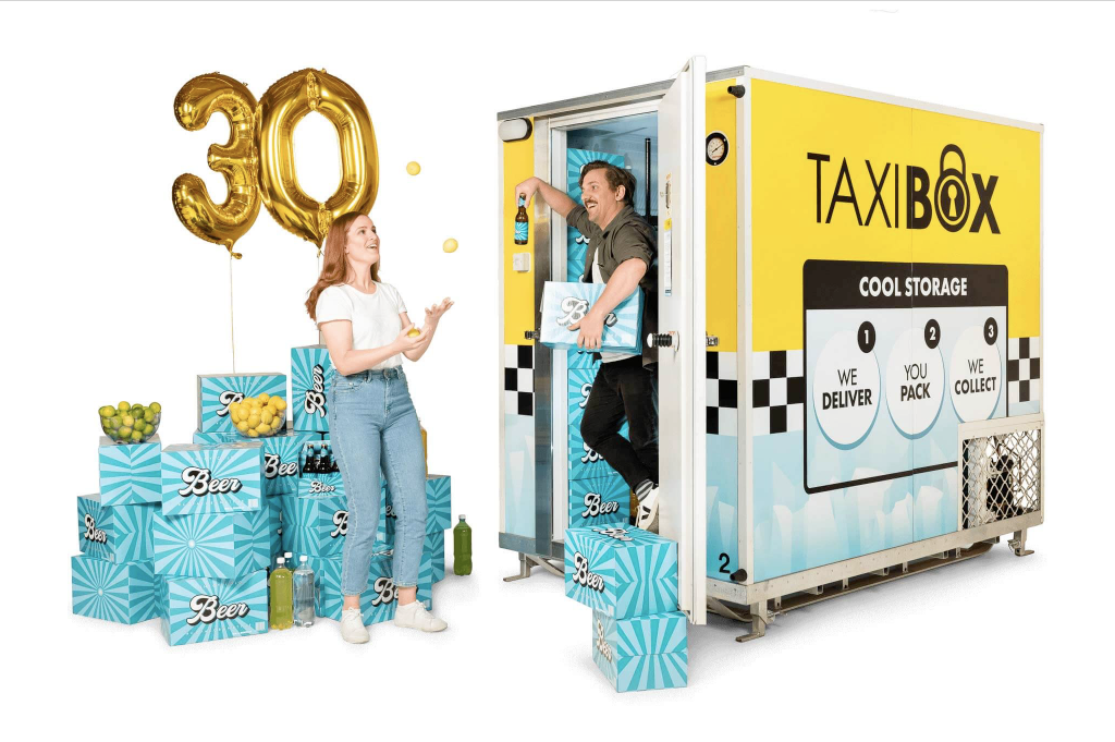 TAXIBOX Cool Storage, the perfect event planning companion