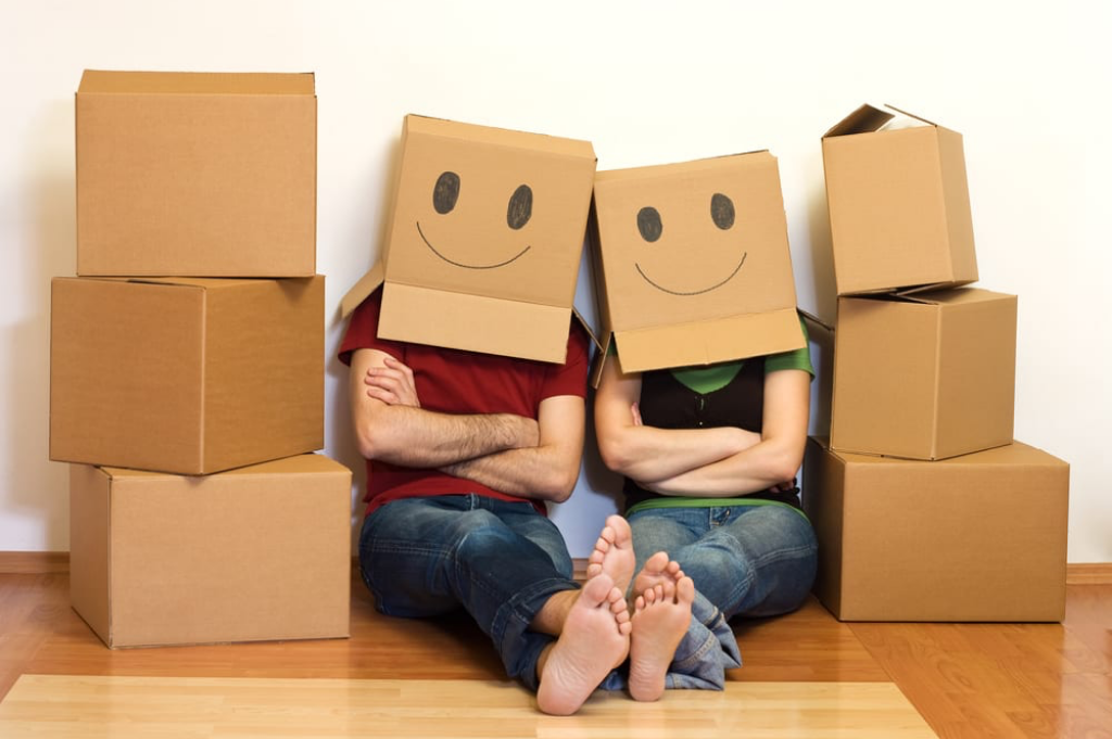 Couple questioning when to moving in together